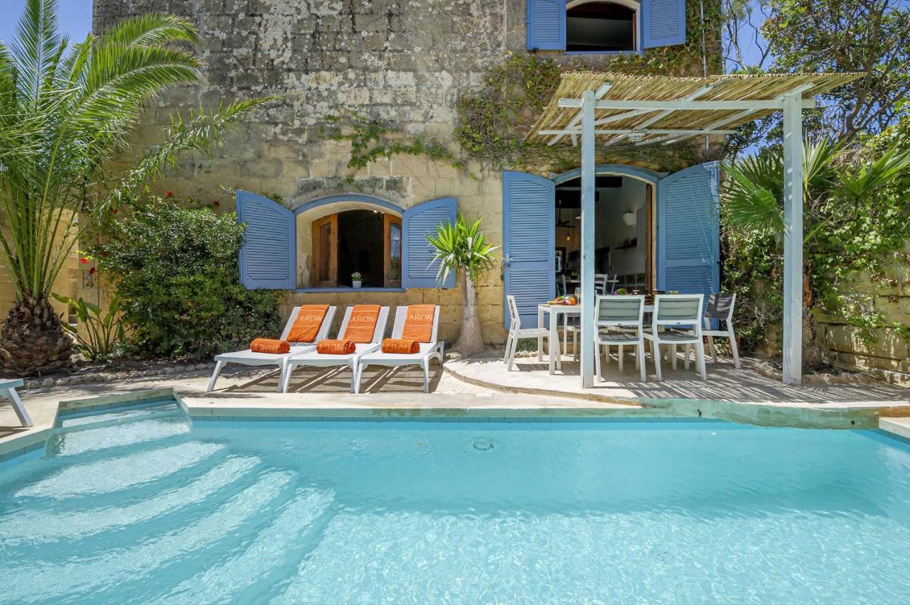 Oleandra Holiday Home Għasri Buitenkant foto